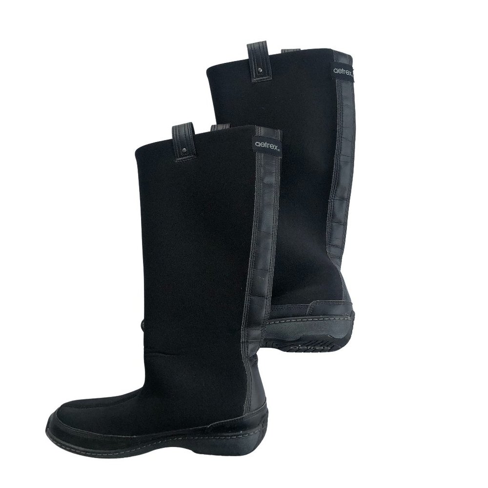 Women's Aetrex Berries Neoprene Waterproof Mid Calf Boots